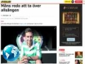 Öppnar webbsida länken